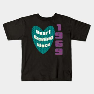 1969 - heart beating since Kids T-Shirt